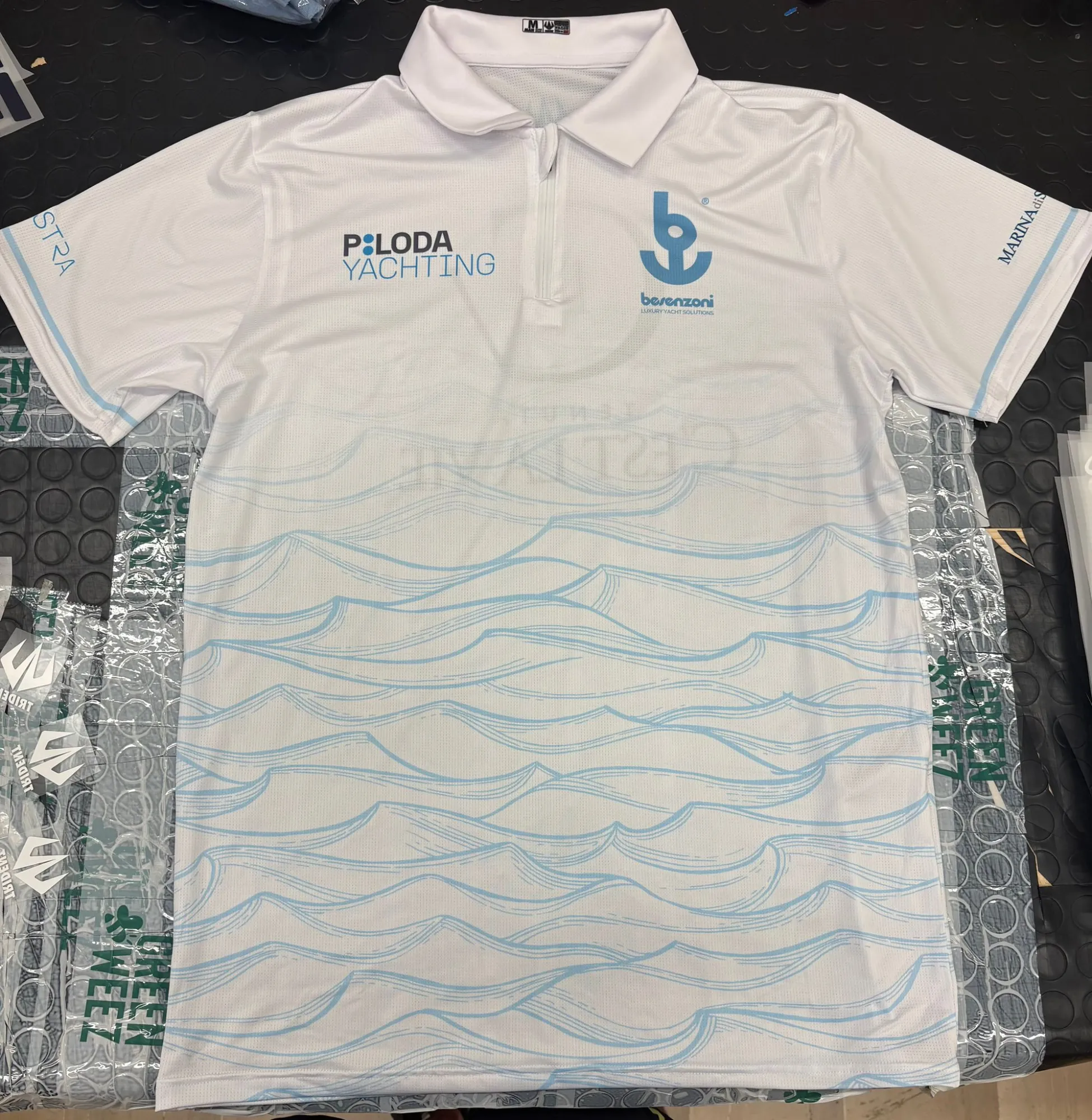 Custom PROJET apparel line produced for Besenzoni